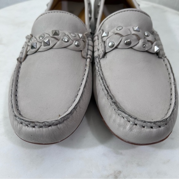 Vaneli Aedan Leather Studded Loafers Size 9 - Picture 4 of 13